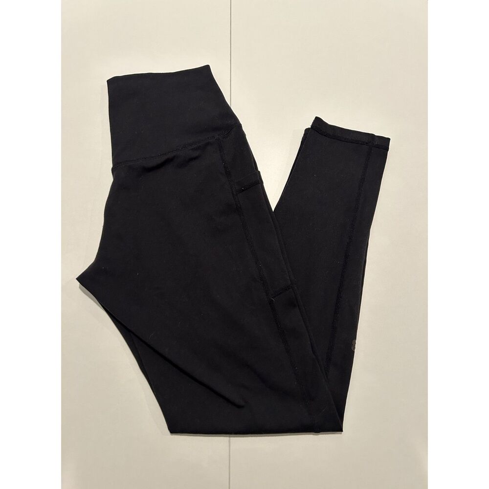 Black Athletic Leggings Stretch